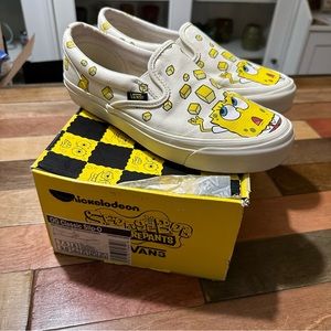 Vans Vault x SpongeBob Slip On 7.5 Japan Rare